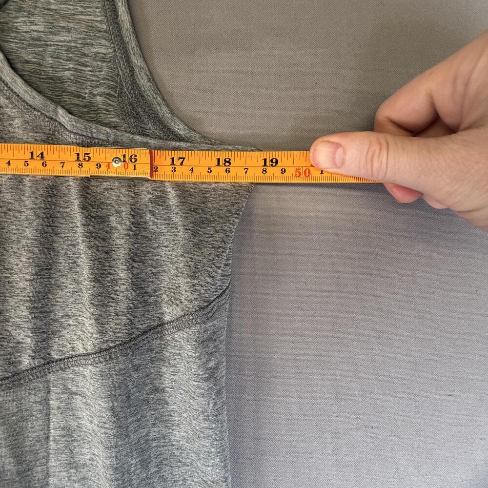 Eddie Bauer WR Resolution Tank Dress Womens M Gray FreeDry Stretch Athleisure - Picture 10 of 11